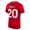 Liverpool 2023-24 Diogo J 20 Hjemme - Herre Fotballdrakt